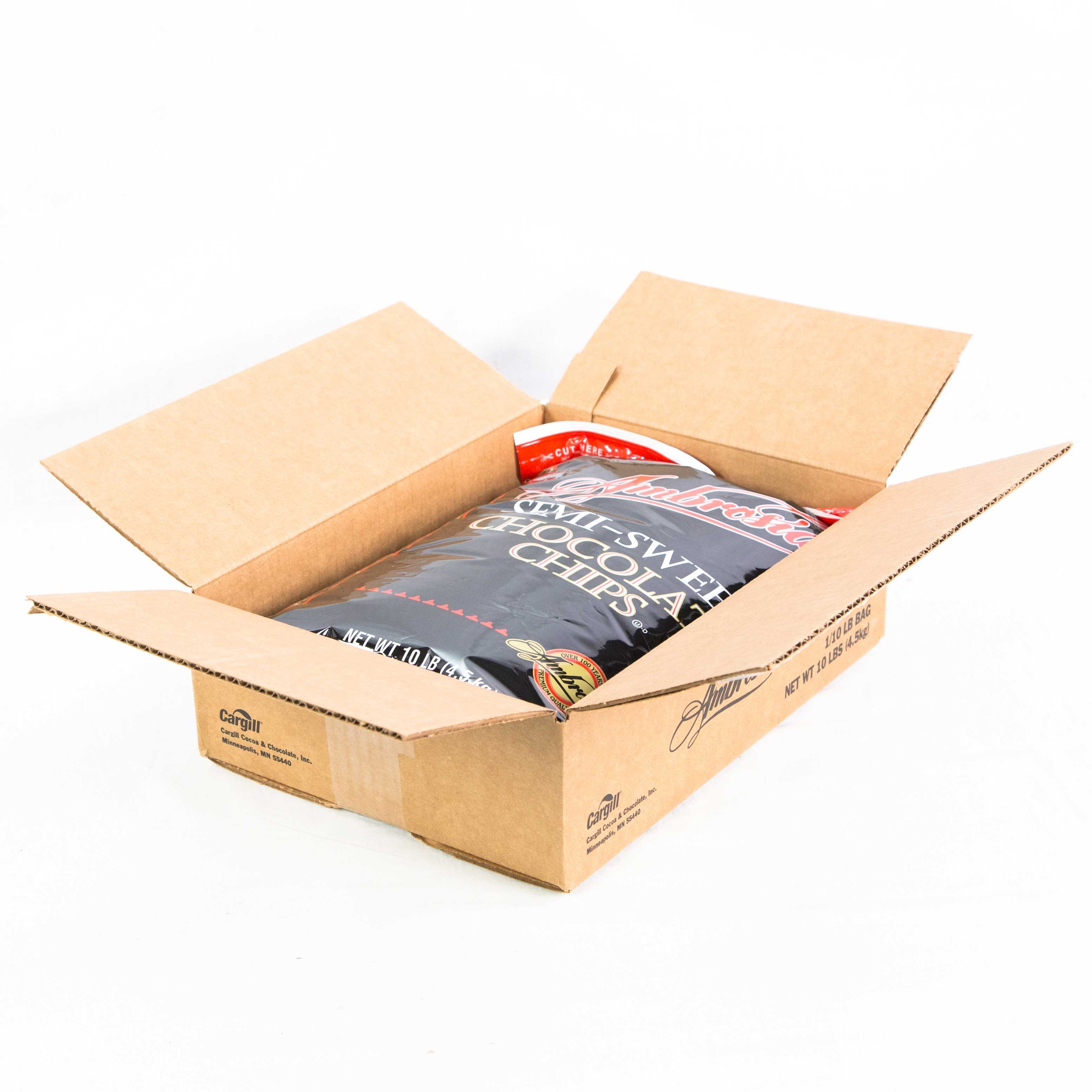 Ambrosia Semi-Sweet Chocolate Chips, 10 Pound