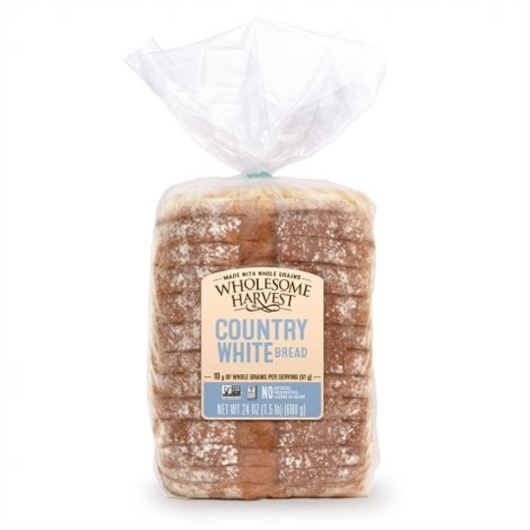 Wholesome Harvest Country White Par Baked Sandwich Bread, 19.75 Ounce -- 12 per case