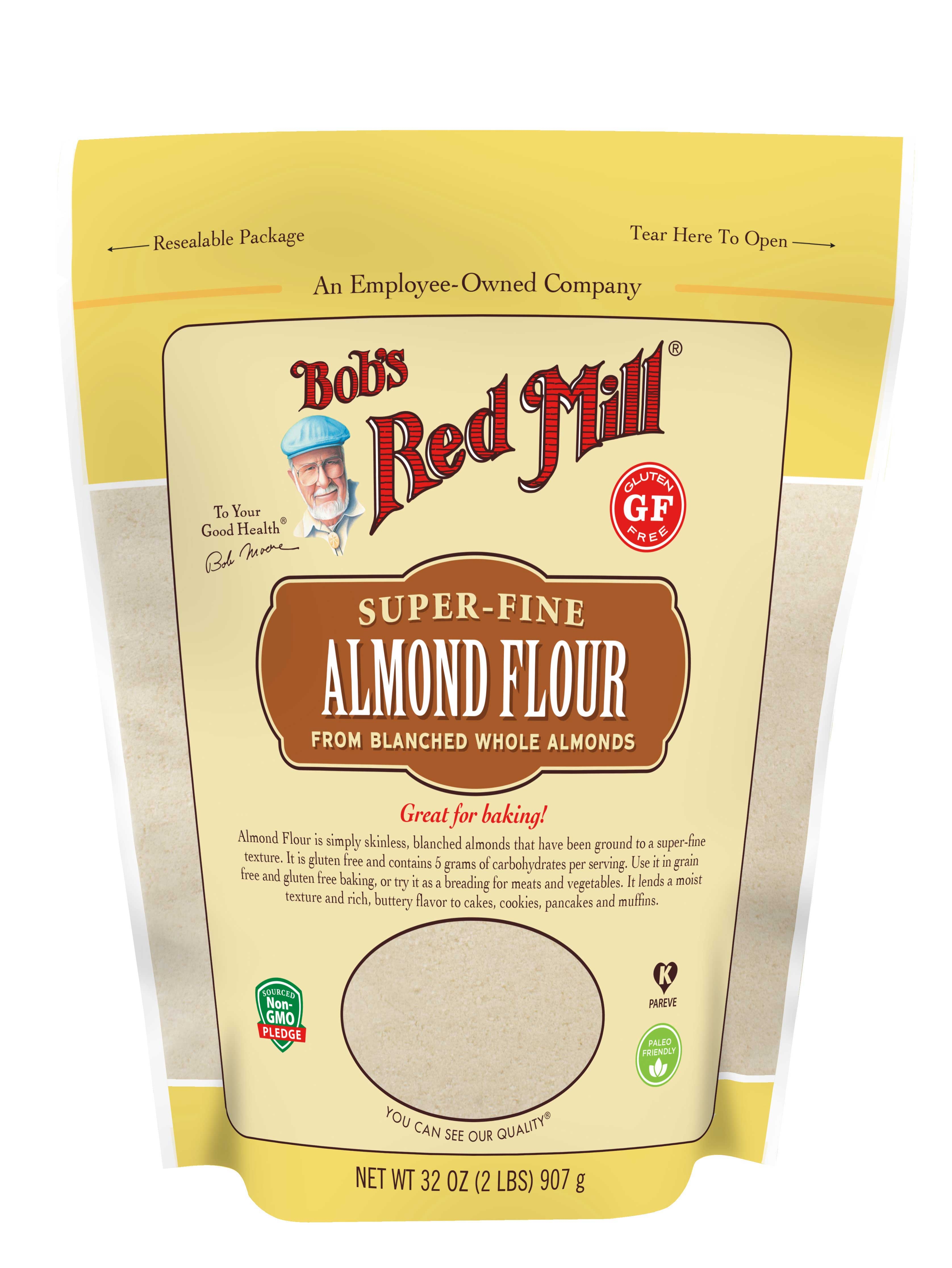 Bobs Red Mill Almond Flour, 32 Ounce -- 4 per case.