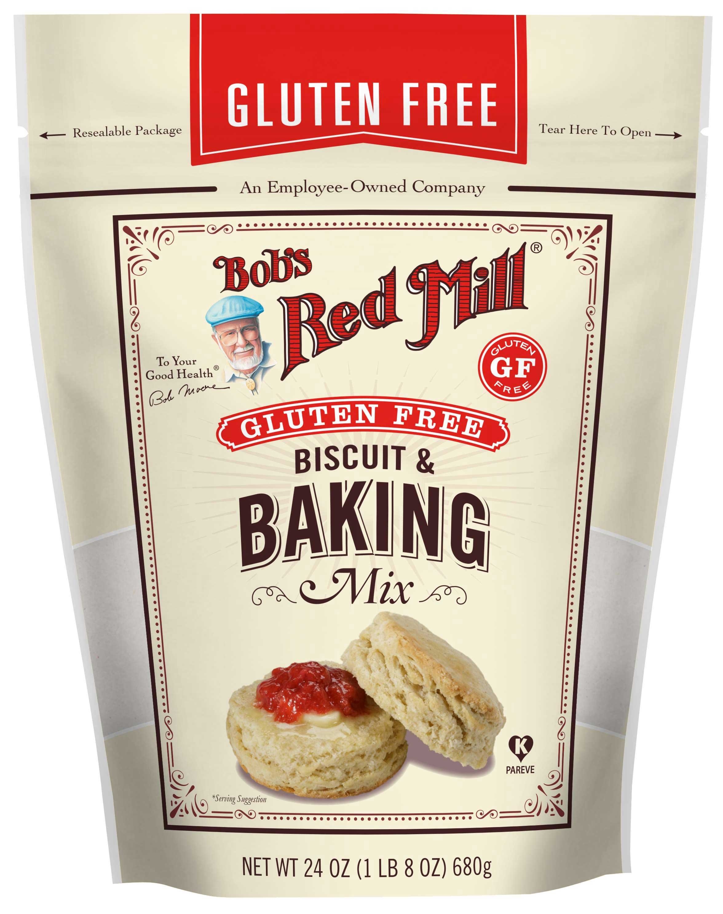 Bobs Red Mill Gluten Free Biscuit and Baking Mix, 24 Ounce -- 4 per case