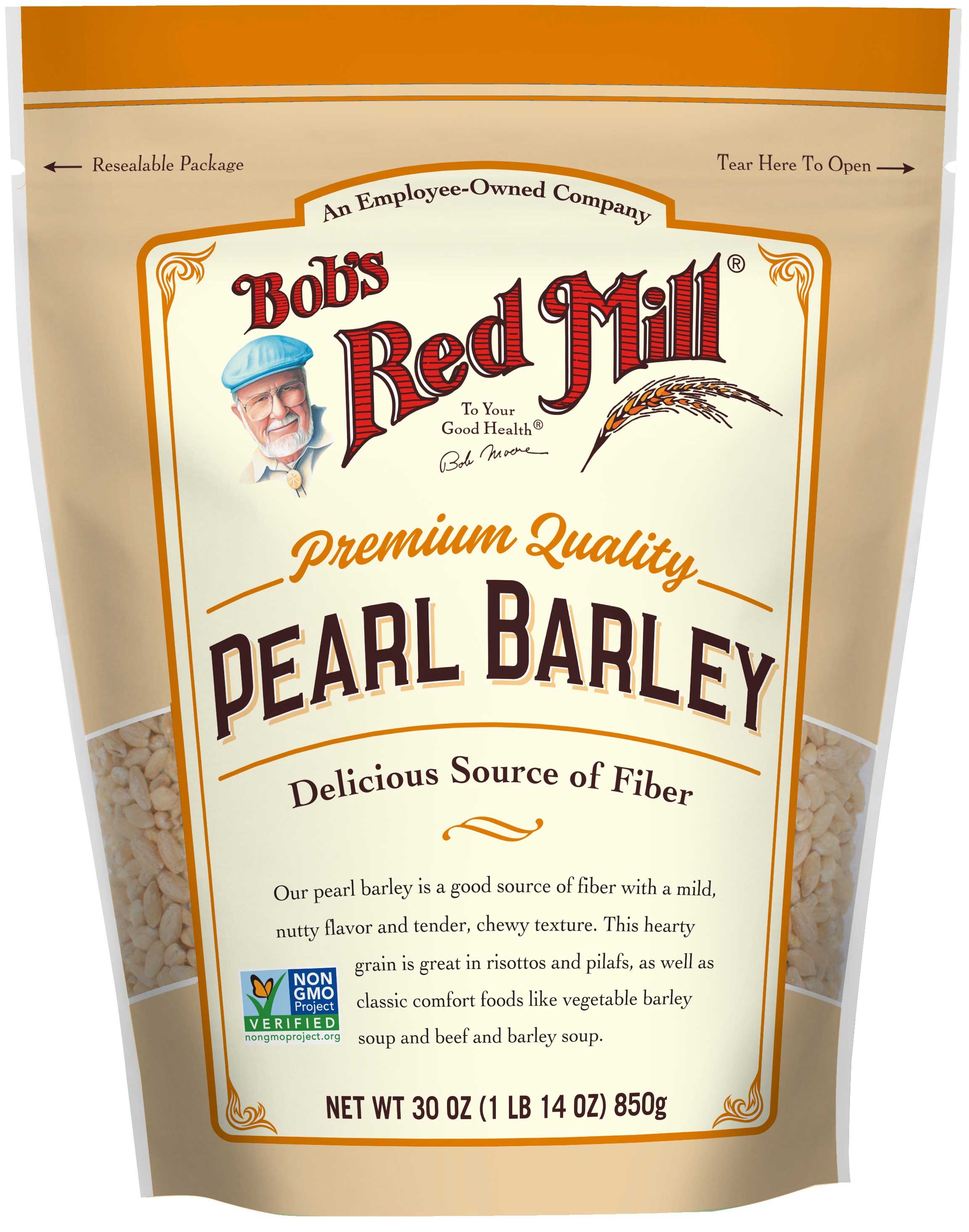 Bobs Red Mill Pearl Barley, 30 Ounce -- 4 per case