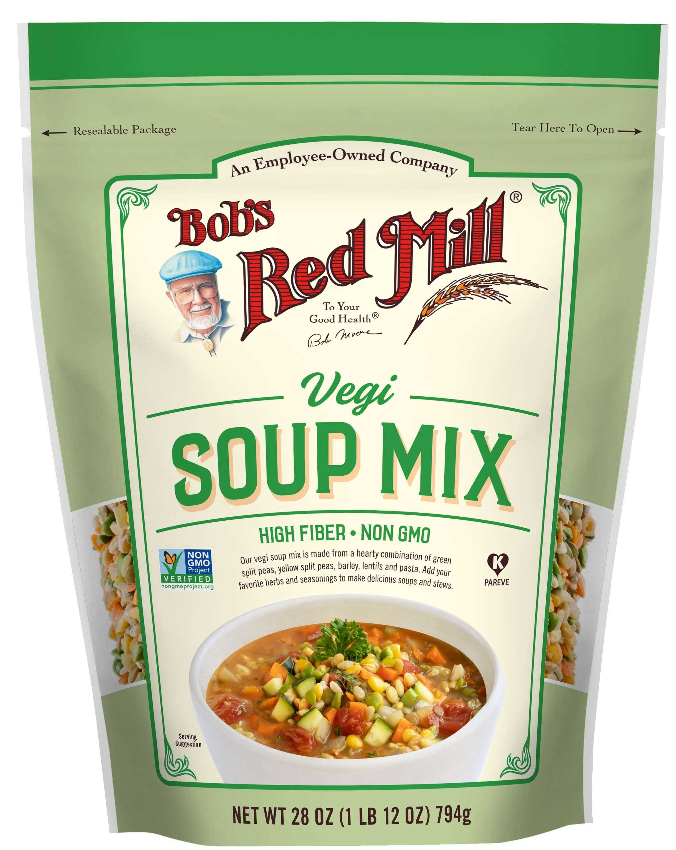 Bobs Red Mill Vegi Soup Mix, 28 Ounce -- 4 per case