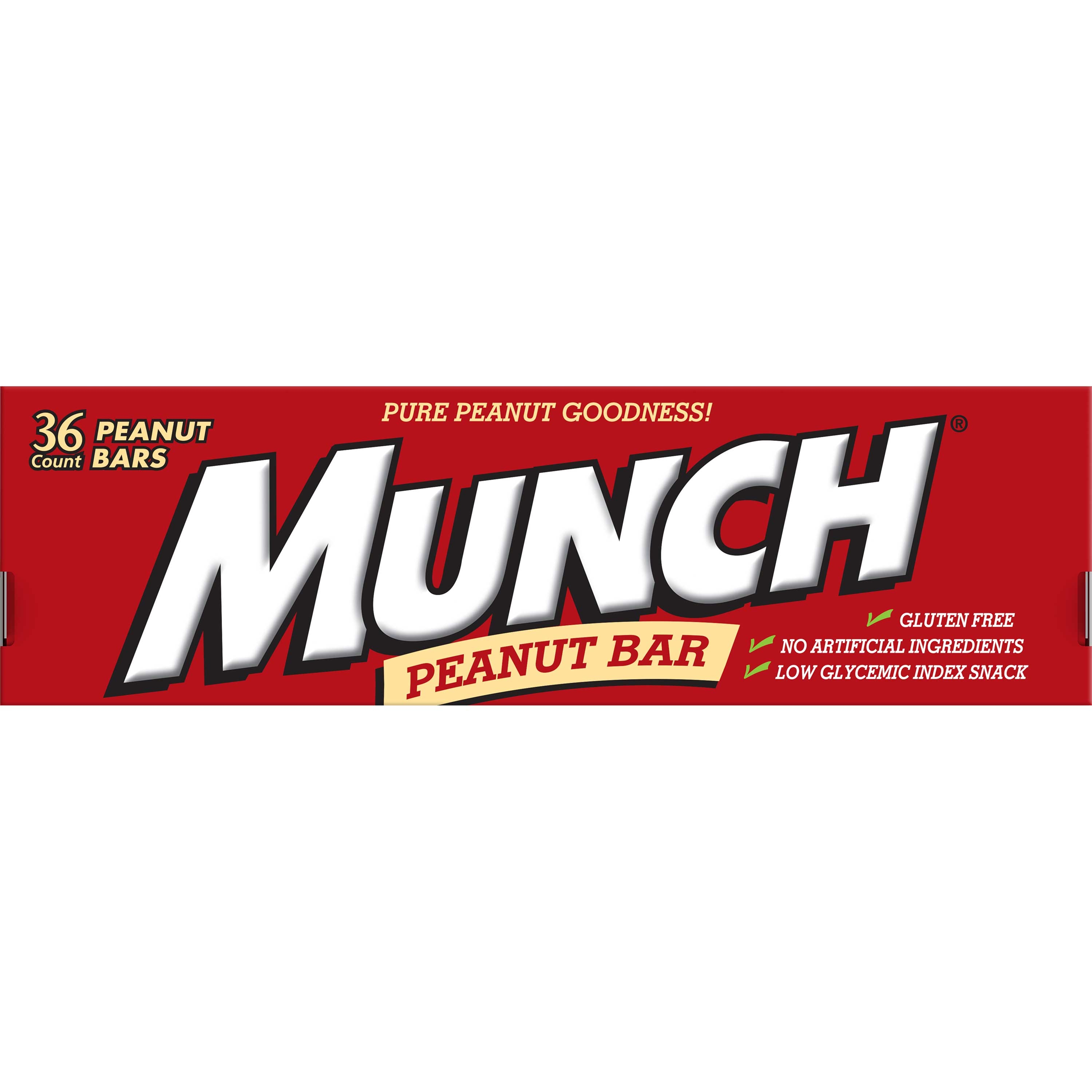 Munch Single Peanut Candy Bar -- 360 per case.