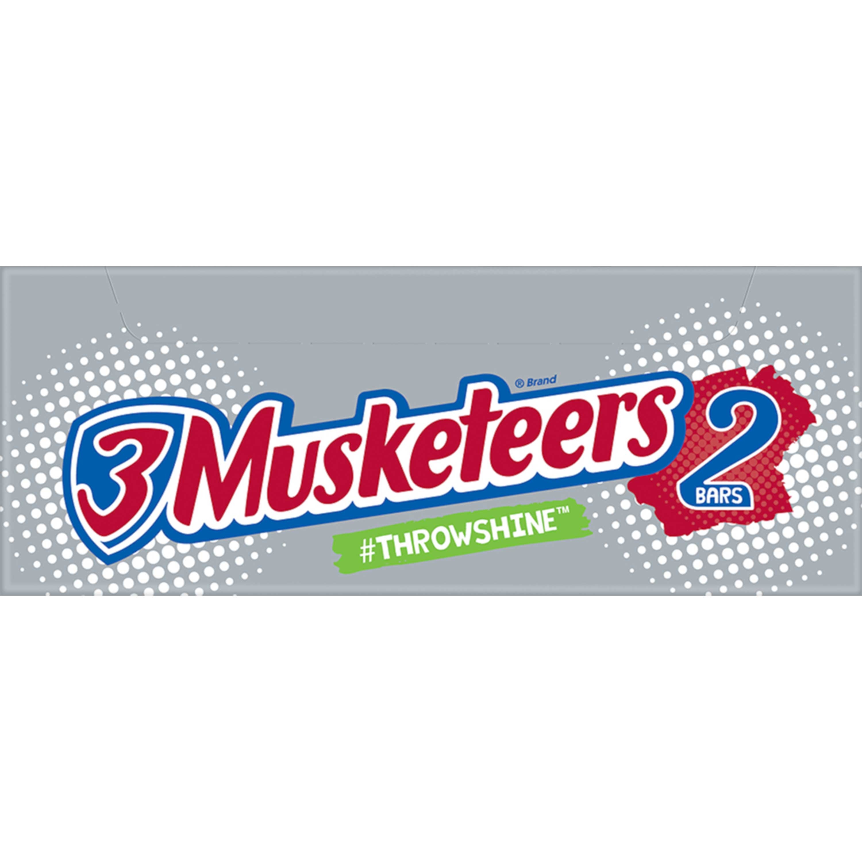 3 Musketeers Multi Piece King Size Chocolate Candy Bar -- 144 per case.