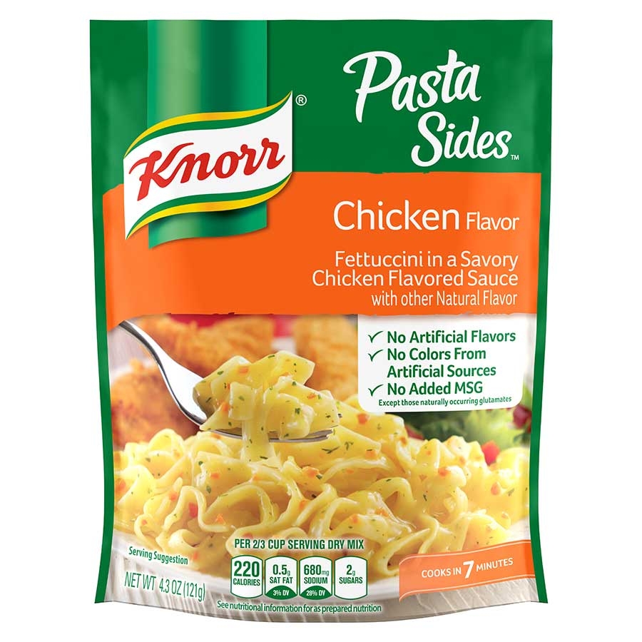 Knorr Noodles and Chicken Sauce, 4.3 Ounce -- 12 per case.