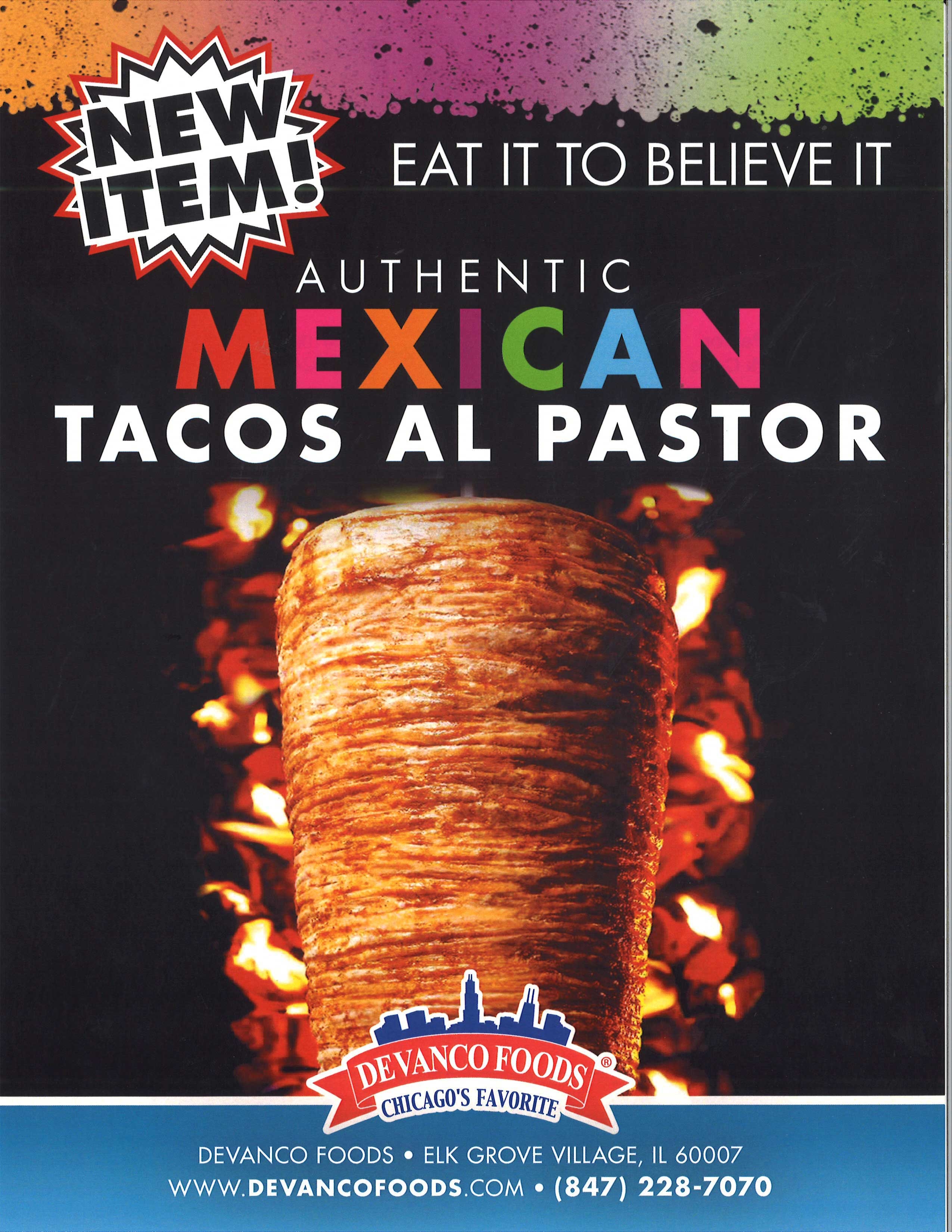 Al Pastor Pork Strips, 10 Pound.