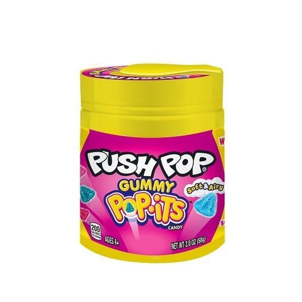 Push Pop Pop-Its Gummy Candy, 2 Ounce -- 128 per case