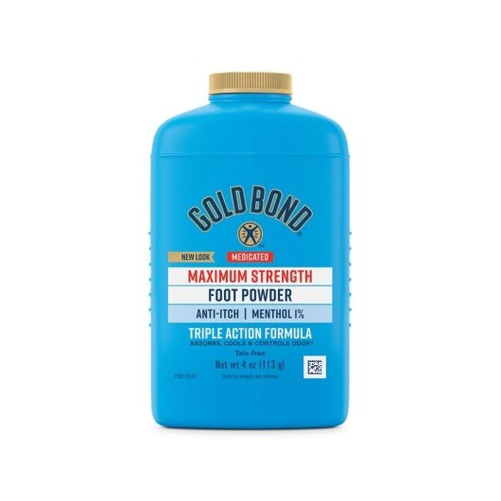Gold Bond Maximum Strength Medicated Foot Powder, 4 Ounce -- 24 per case
