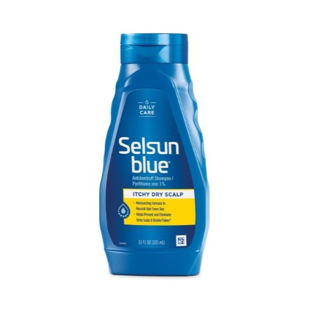 Selsun Blue Itchy Dry Scalp Dandruff Shampoo, 11 Fluid Ounce -- 24 per case