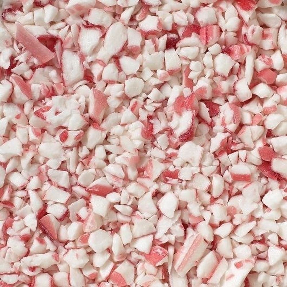 Mint Twists - Natural Crushed Red and White, 15 Pound