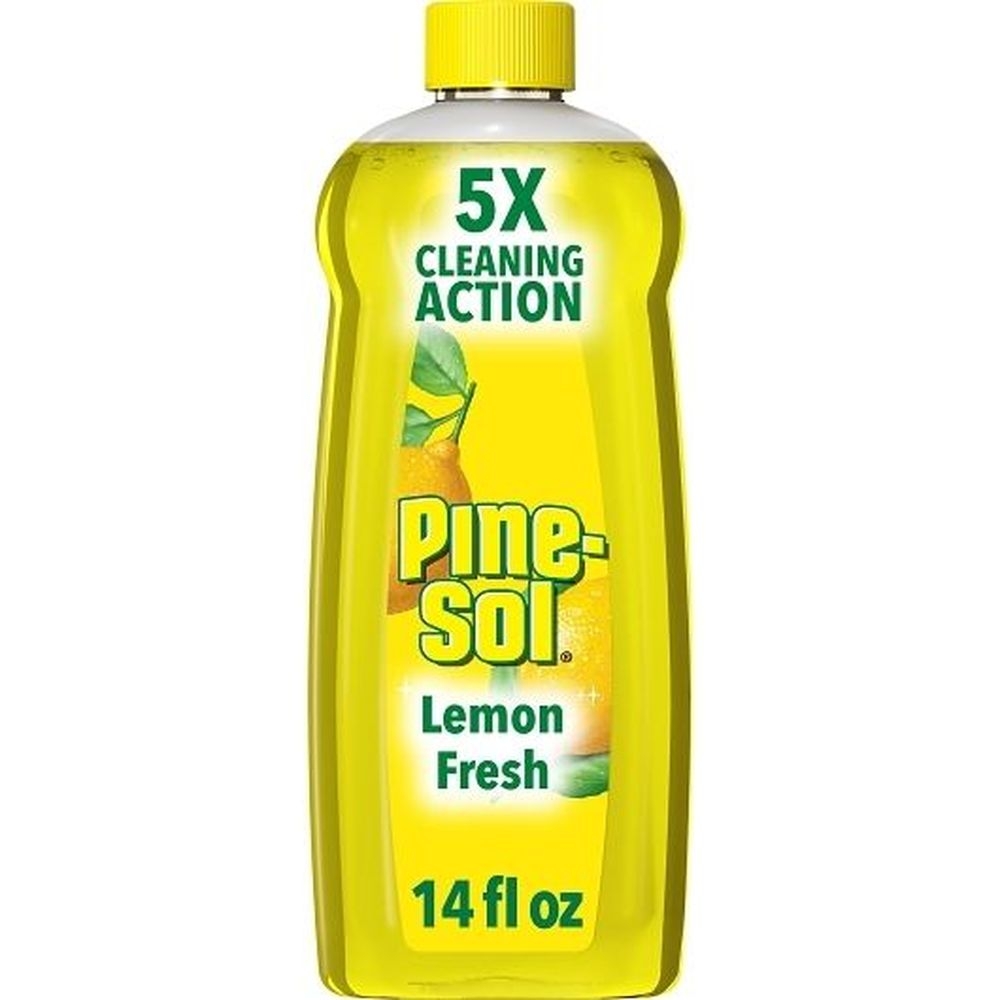Pine Sol Lemon Fresh Citric Acid Formula Multi-Surface Cleaner, 14 Fluid Ounce - 12 per case