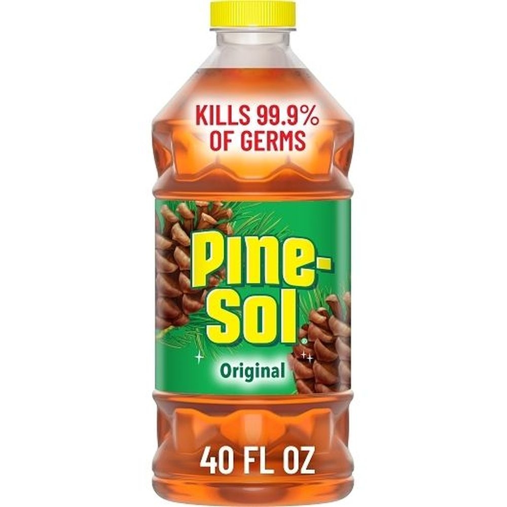 Pine Sol Original Pine Citric Acid Formula Multi-Surface Cleaner, 40 Fluid Ounce - 8 per case
