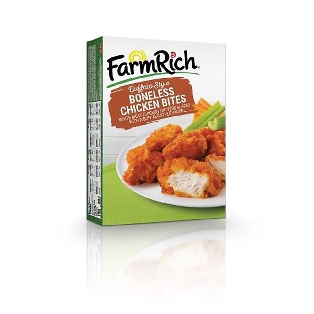 Farm Rich Buffalo Style Boneless Chicken Bites, 0.50 Pound - 8 per case