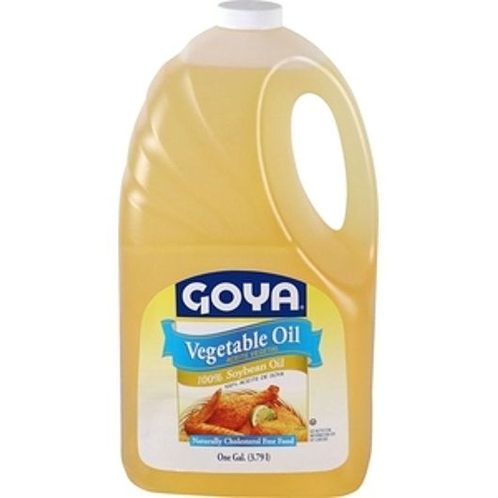 Goya 100 Percent Pure Vegetable Oil, 128 Ounce -- 6 per case