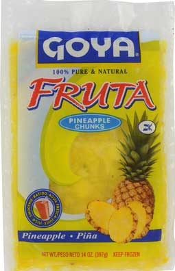 Goya Chunk Pineapple Fruit, 14 Ounce -- 12 per case.