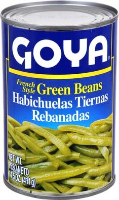 Goya French Style Green Beans - 14.5 oz. can, 24 cans per case