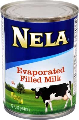 Goya Nela Evaporated Filled Milk, 12 Ounce -- 24 per case.