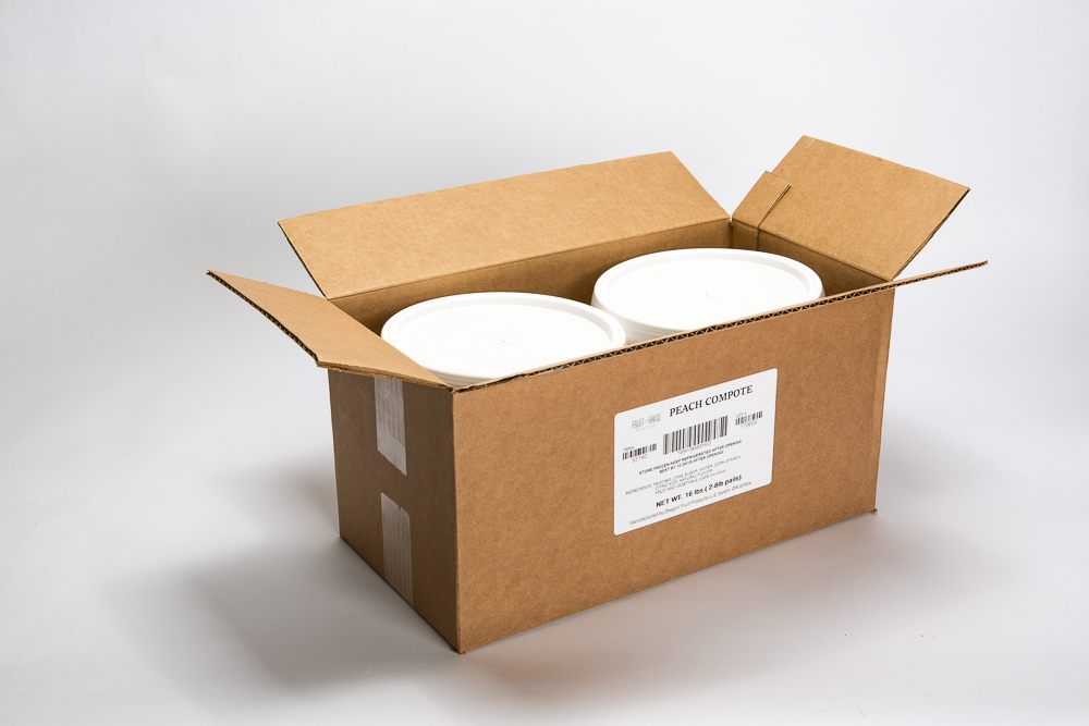 Oregon Peach Compote, 16 Pound.