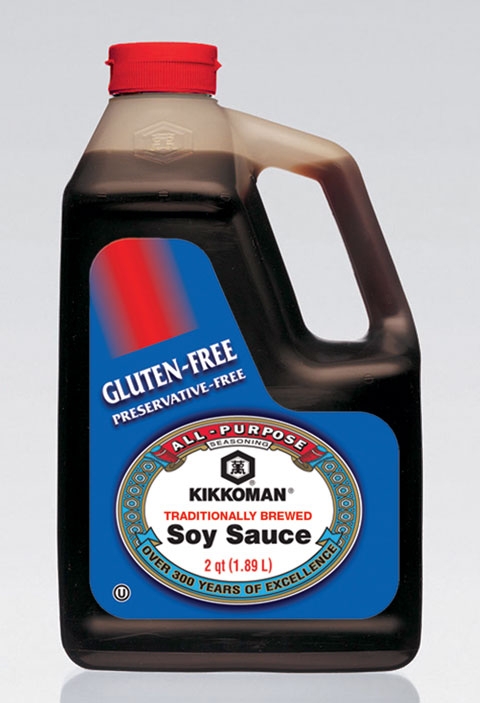 Kikkoman Gluten Free Soy Sauce, 2 Quart -- 6 per case.