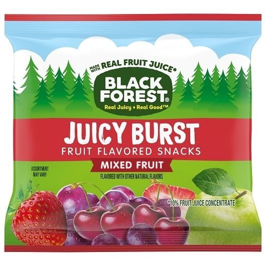Black Forest Mixed Fruit Juicy Burst Fruit Flavored Snacks, 32 Ounce -- 6 per case