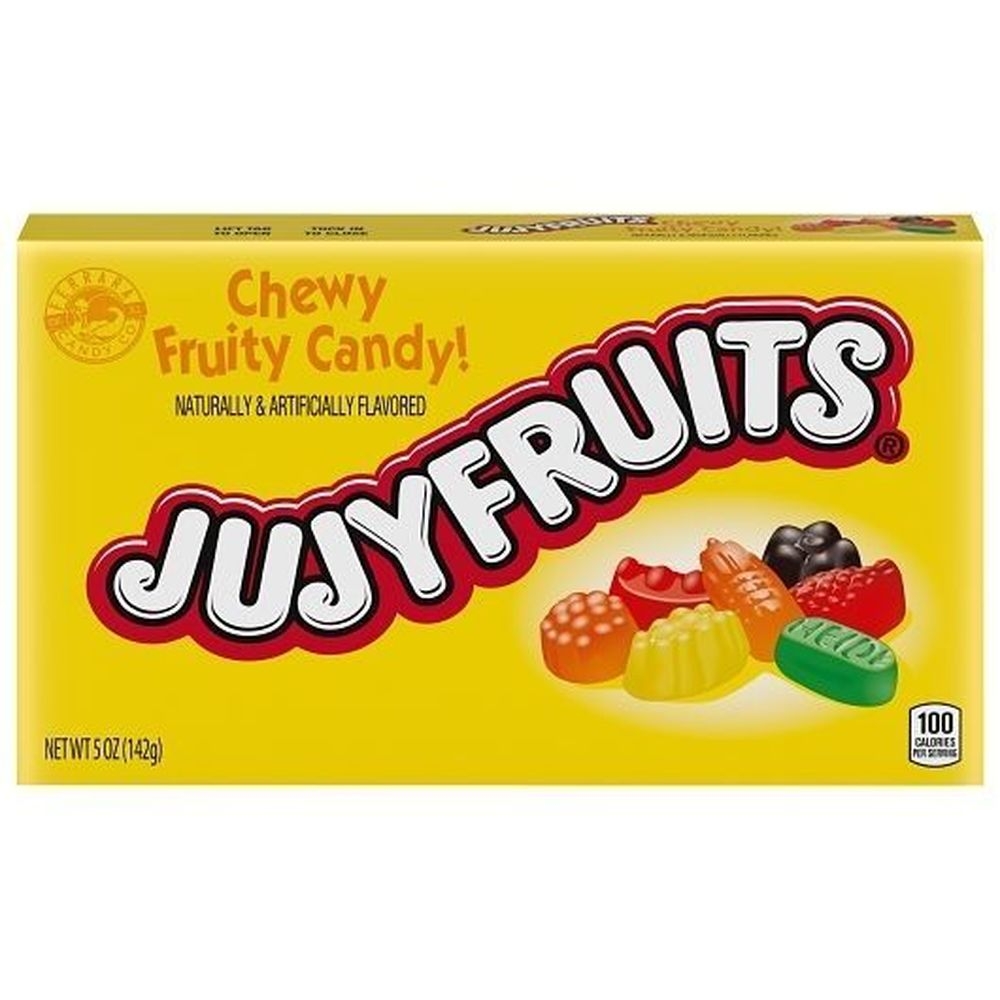 Jujy Fruits Gummy Candy - Theater Box, 5 Ounce -- 12 per case