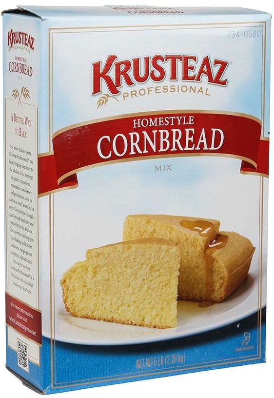 Continental Mills Krusteaz Homestyle Cornbread Mix, 5 Pound -- 6 per case