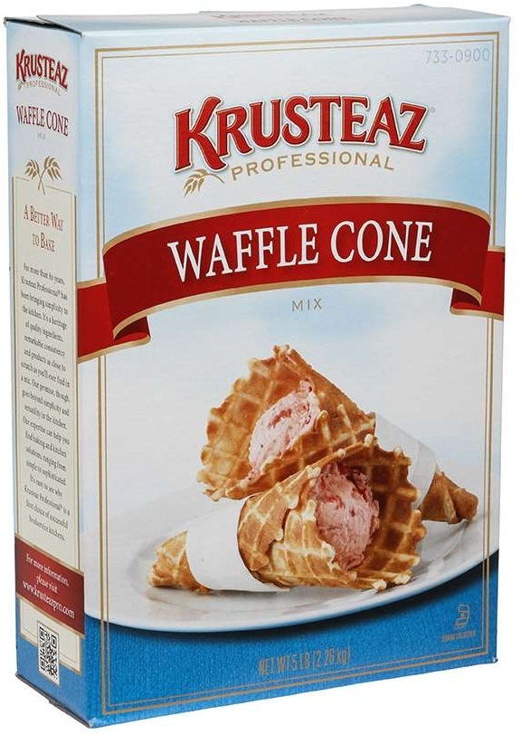 Continental Mills Krusteaz Waffle Cone Mix, 5 Pound -- 6 per case