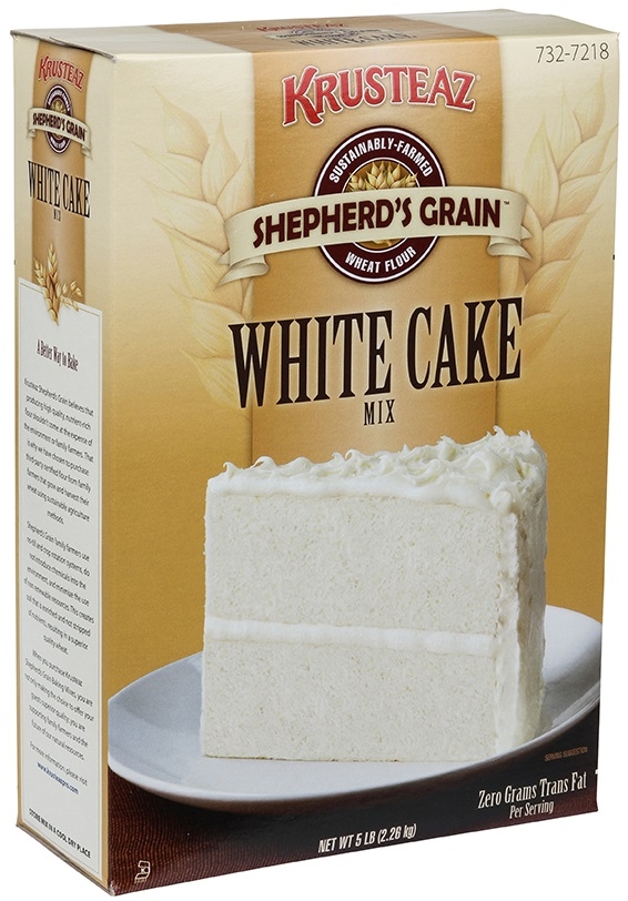 Continental Mills Krusteaz White Cake Mix, 80 Ounce -- 6 per case