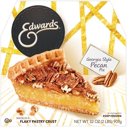 Edwards Premium Georgia Pecan Pie, 32 Ounce -- 6 per case.