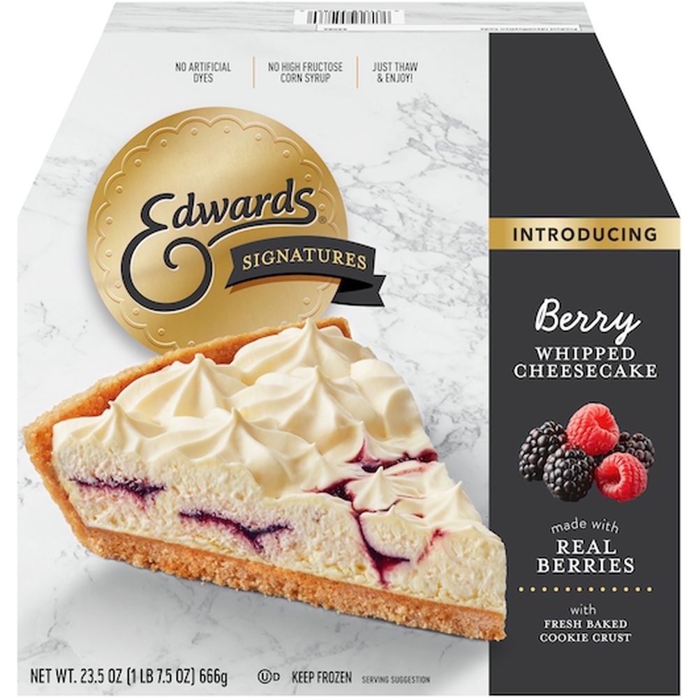 Edwards Whipped Berry Cheesecake, 23.5 Ounce -- 6 per case