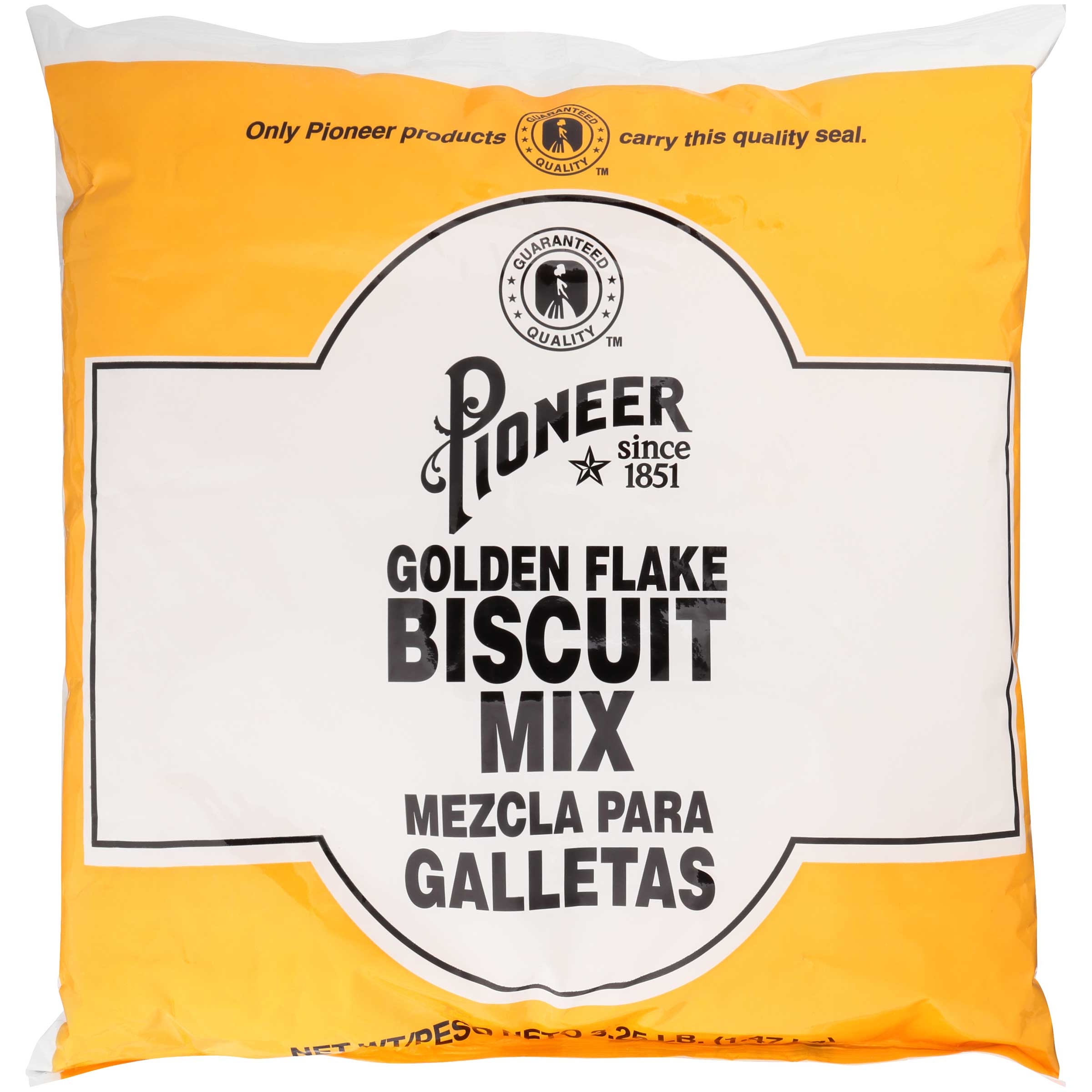 Pioneer Golden Flake Biscuit Mix, 3.25 Pound -- 6 per case.