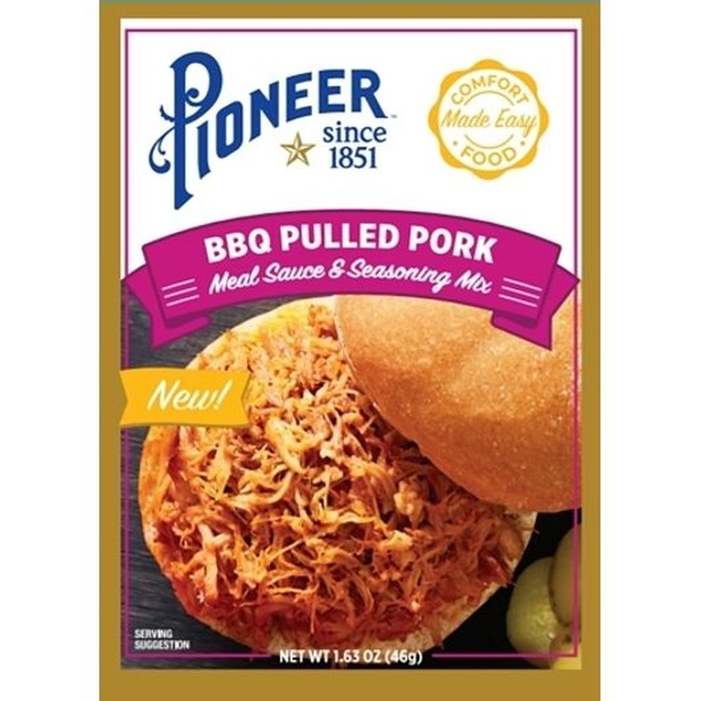 Pioneer Smoky BBQ Pulled Pork Seasoning Mix, 0.78 Ounce -- 12 per case