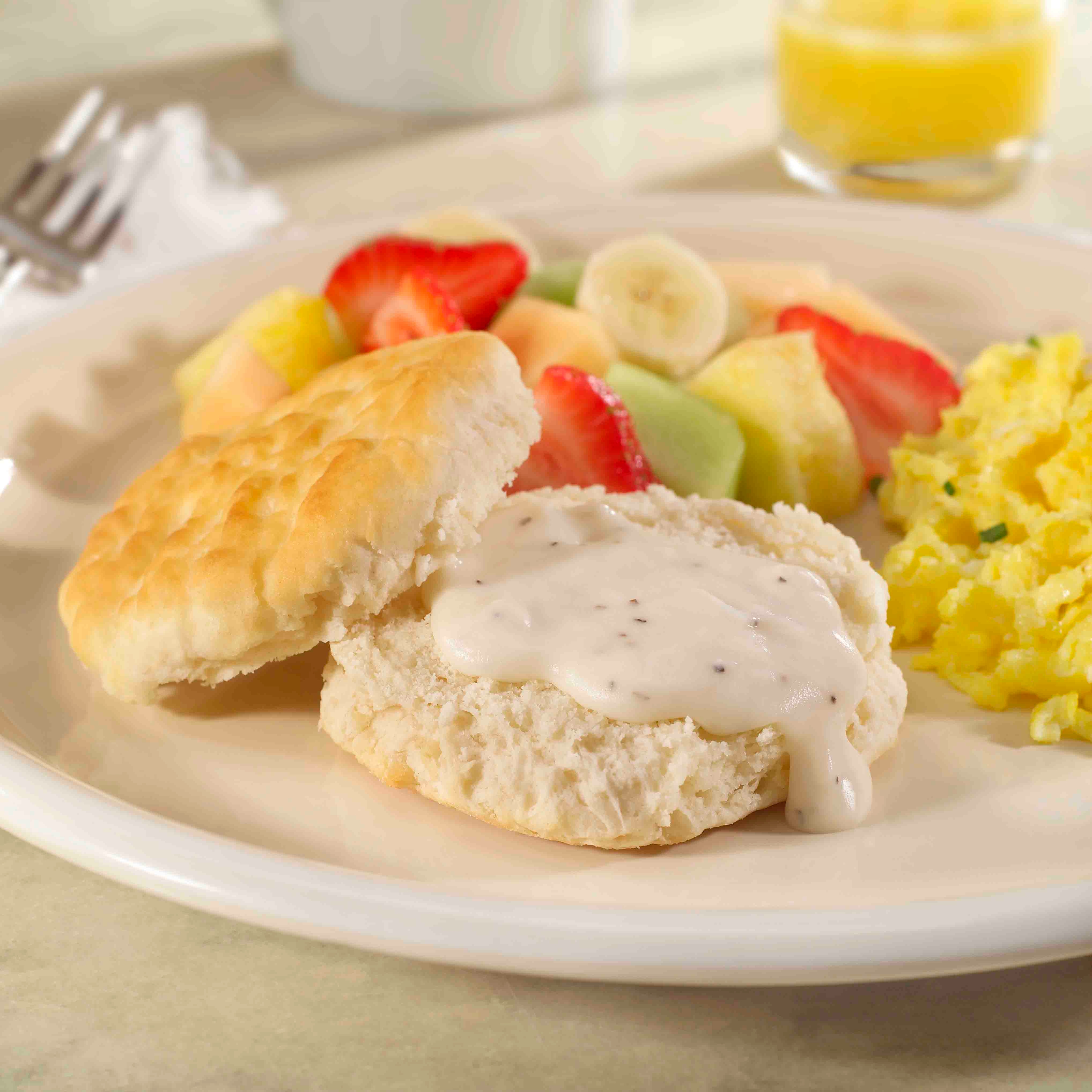 Pioneer Peppered Old Fashioned Biscuit Gravy Mix, 24 Ounce -- 6 per case.