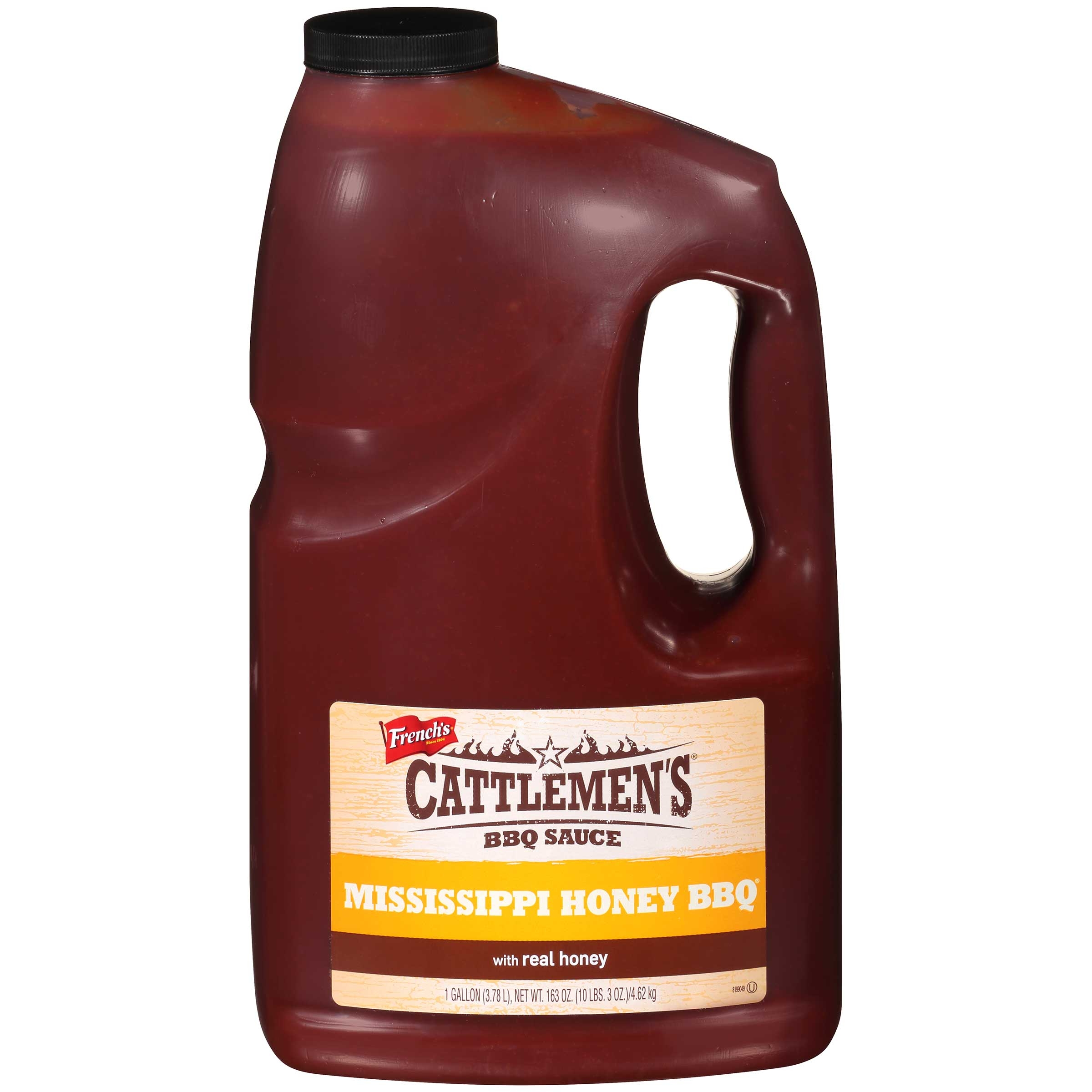 Sauce Cattleman Honey Barbecue 4 Case 1 Gallon