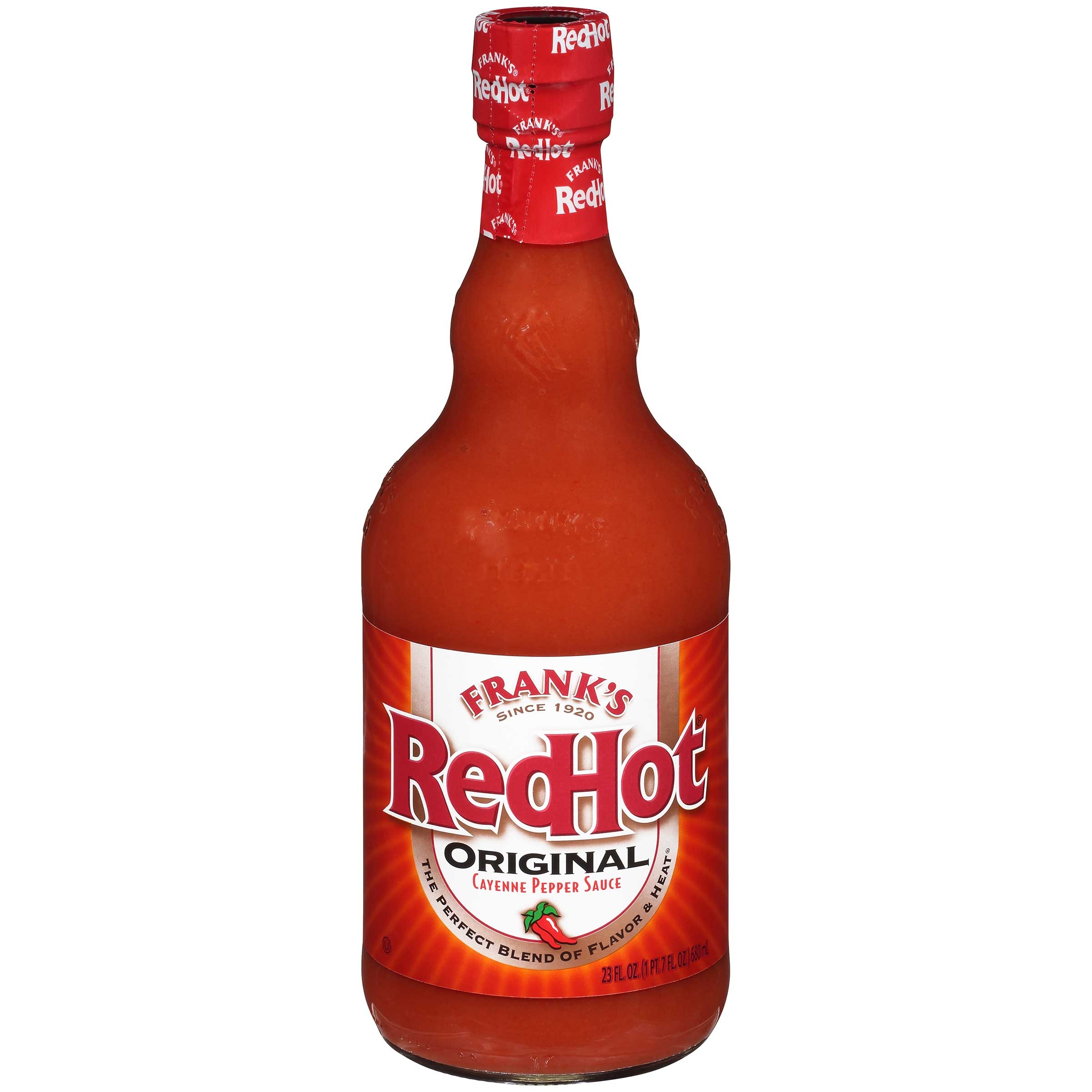 Frank Original Red Hot Sauce,  23 Ounce --  12 Case