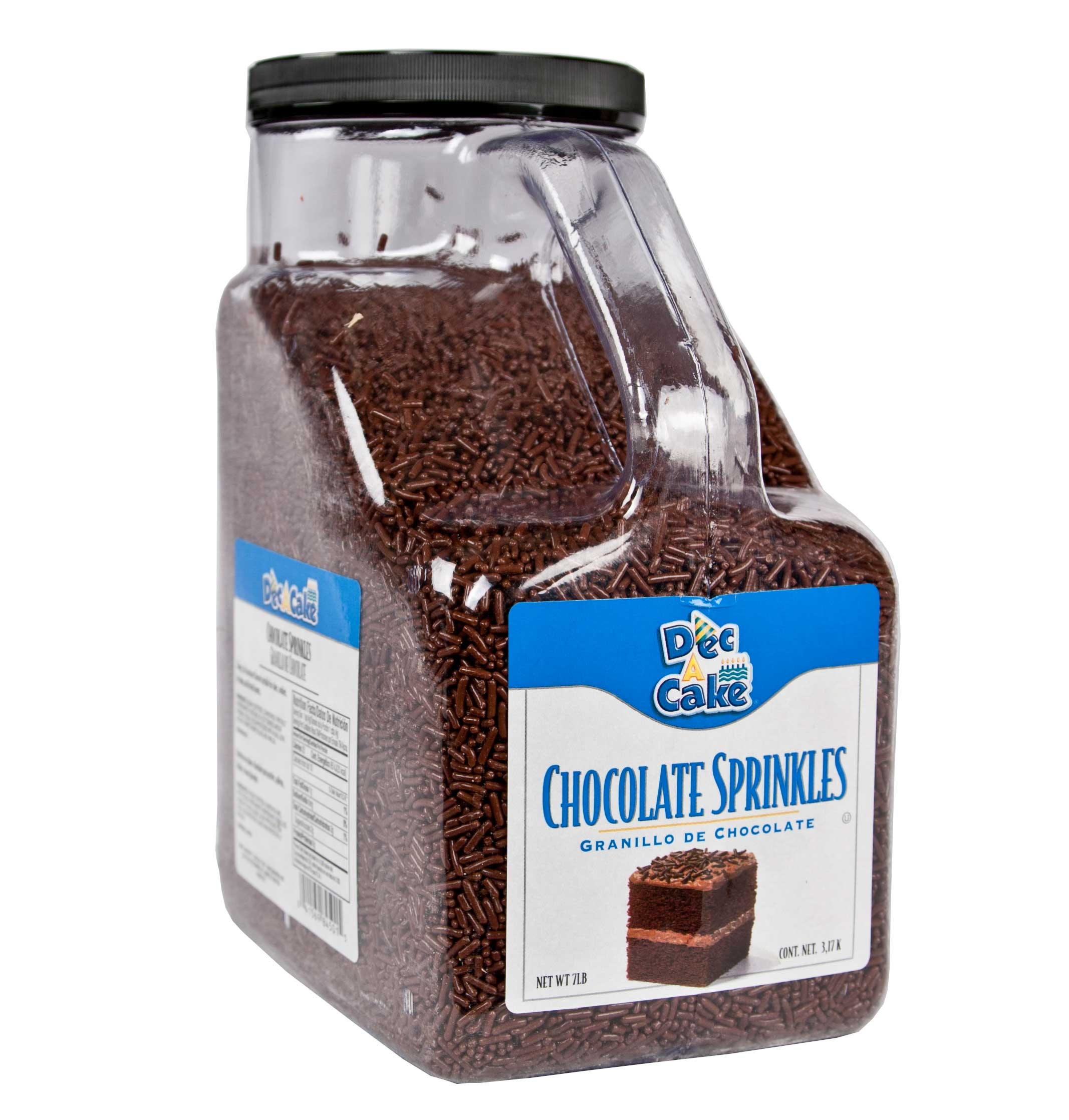 Dec-A-Cake Chocolate Sprinkles 7 Pound