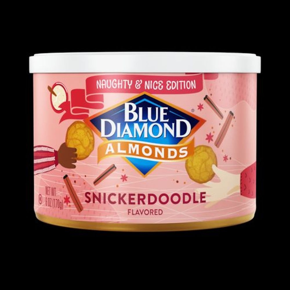 Blue Diamond Snickerdoodle Flavored Almonds, 6 Ounce -- 12 per case