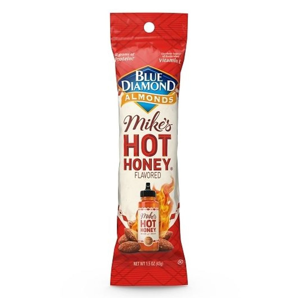 Blue Diamond Mikes Hot Honey Flavored Almonds, 1.5 Ounce - 144 per case