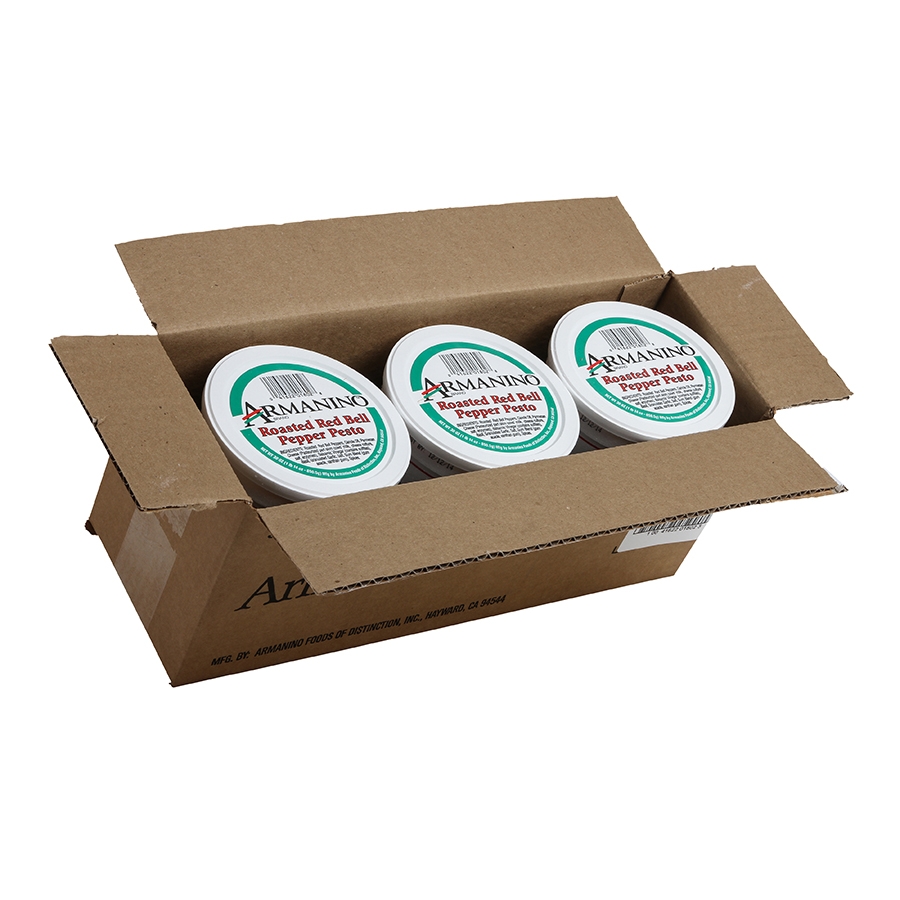 Armanino Roasted Red Bell Pepper Pesto, 30 Ounce -- 3 per case.