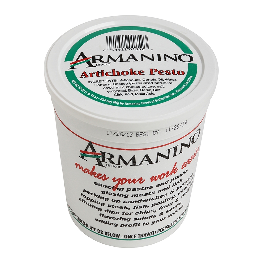 Armanino Artichoke Pesto, 30 Ounce -- 3 per case.