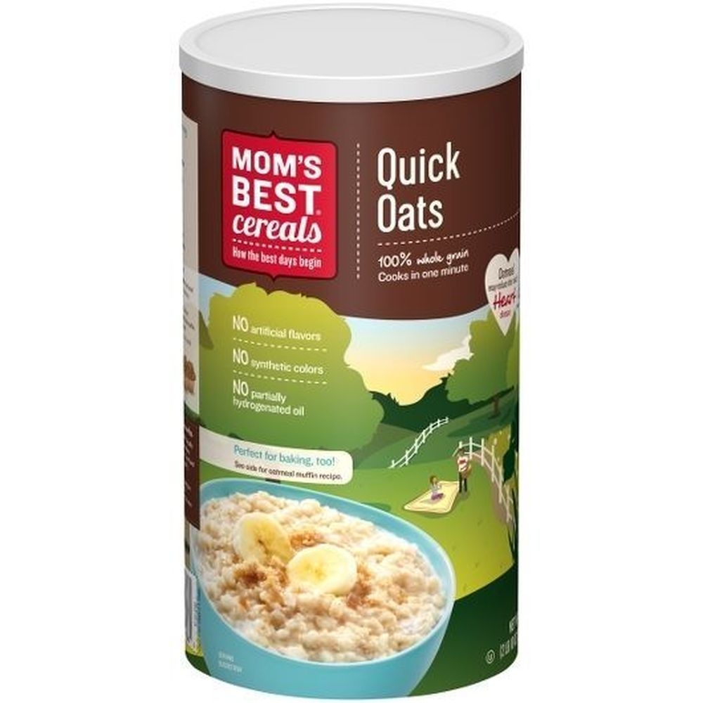 Moms Best Quick Oats, 42 Ounce -- 12 per case