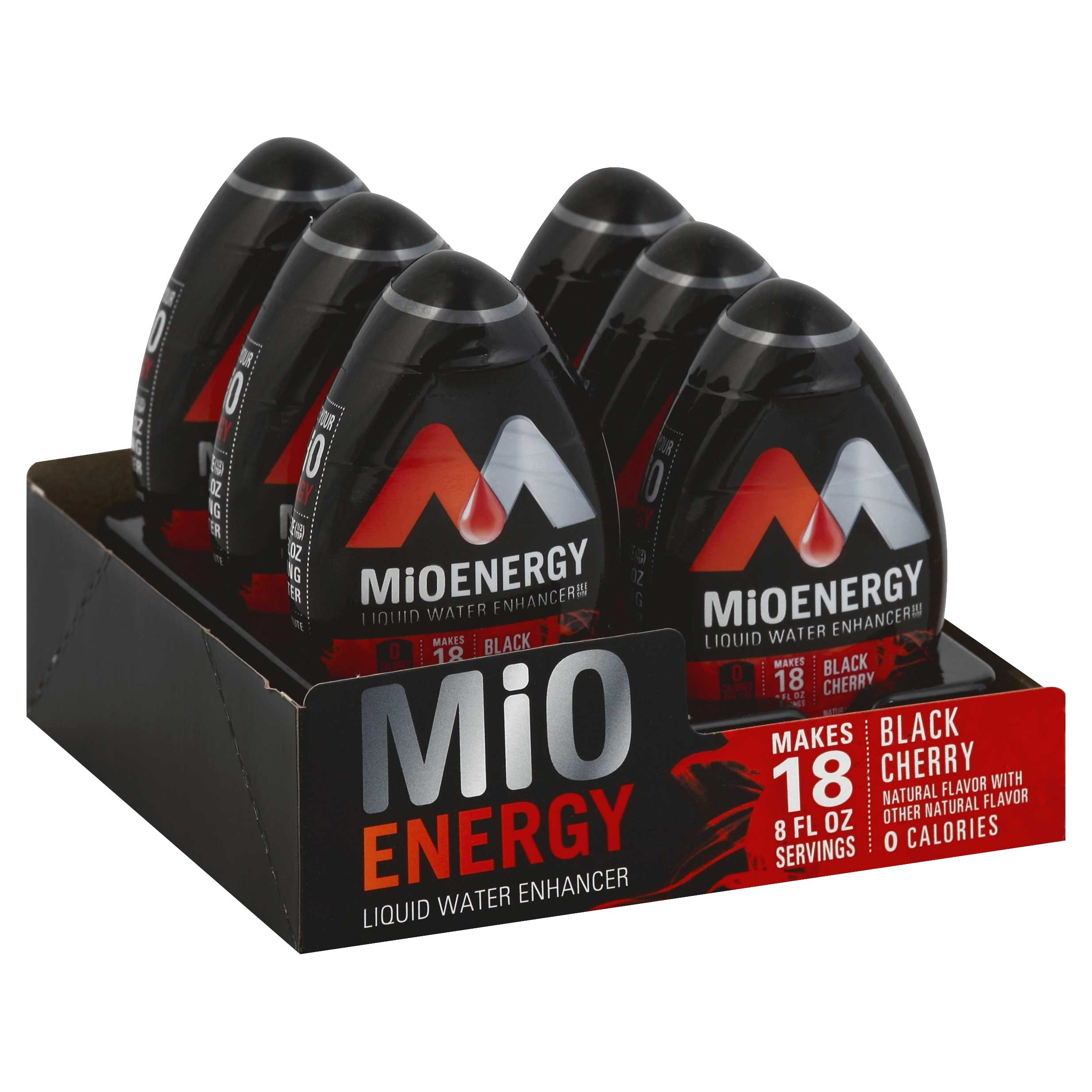 Mio Black Cherry Liquid Water Enhancer, 1.62 Fluid Ounce -- 12 per case.