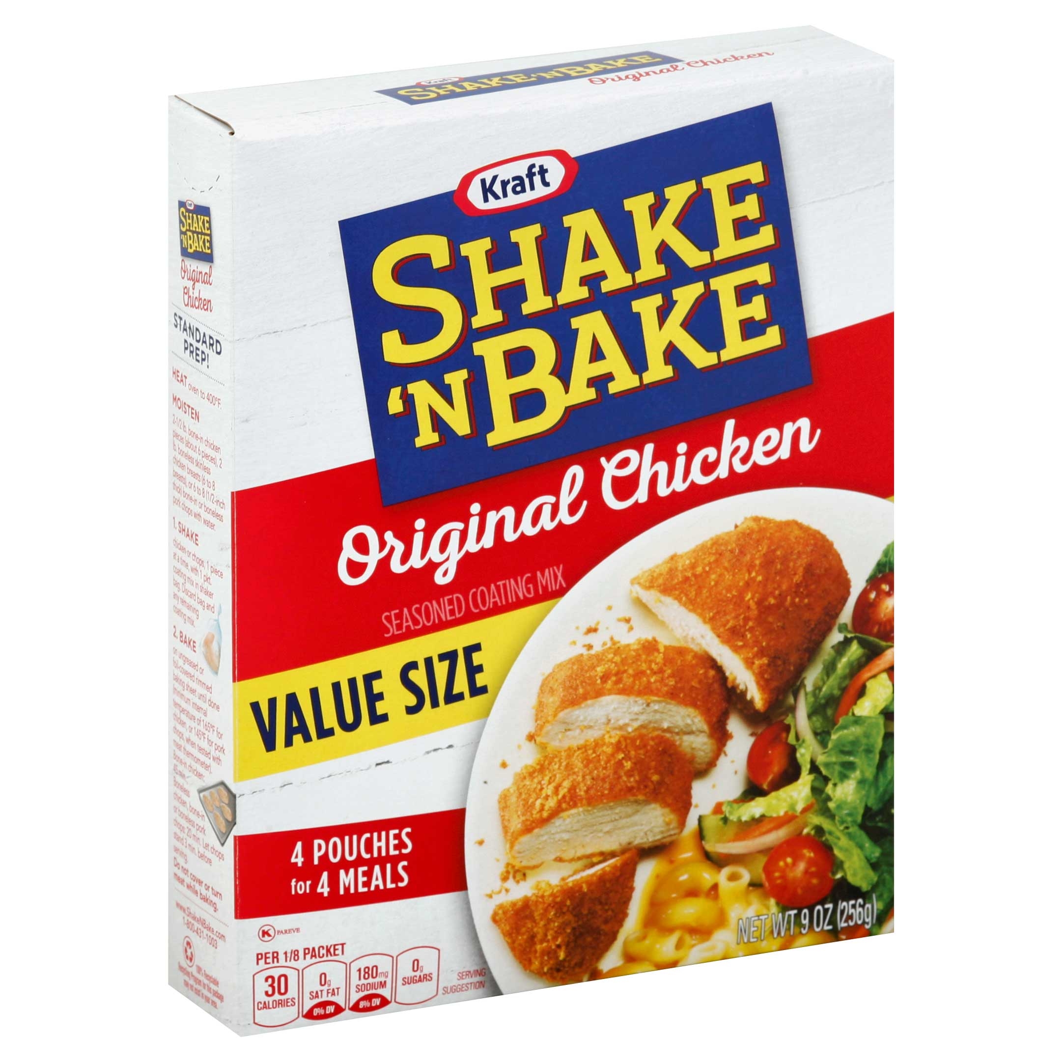 Shake N Bake Original Recipe Chicken Coating Mix, 9 Ounce -- 12 per case.