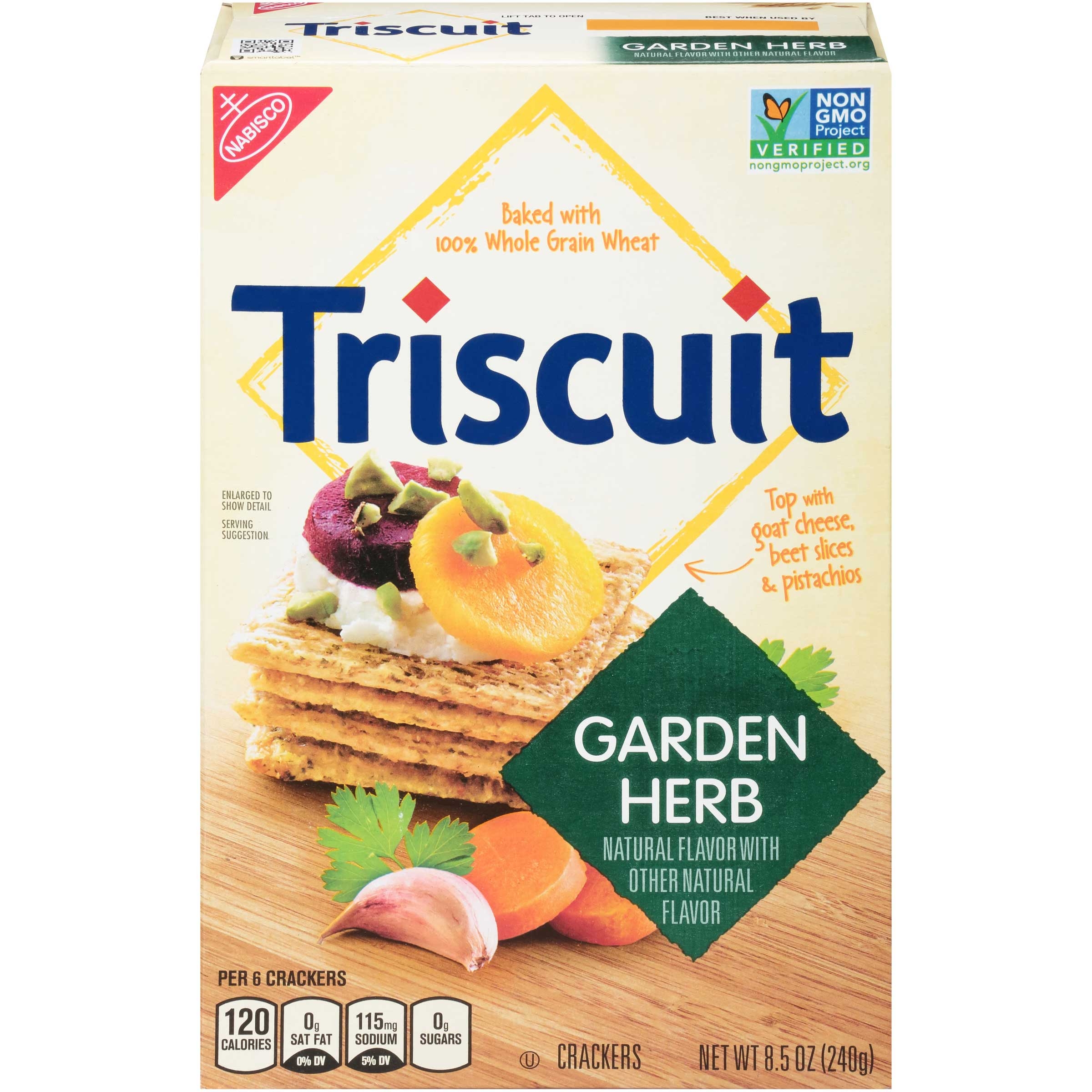 Triscuit Garden Herb Cracker, 8.5 Ounce -- 6 per case.
