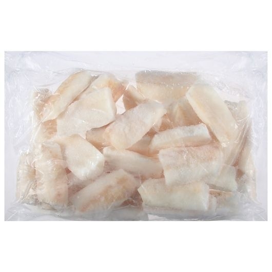 Ocean Horizons Premier 5 Ounce Individual Quick Frozen Raw Pacific Cod Loin, 10 Pound