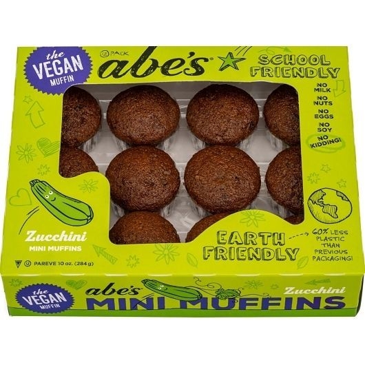 Abes Vegan Zucchini Muffin, 10 Ounce -- 12 per case