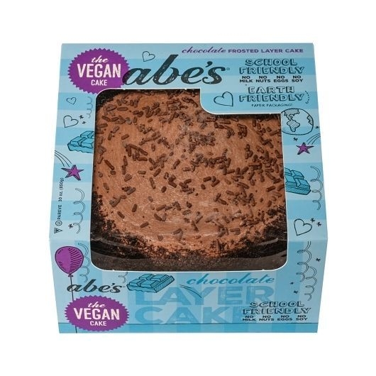 Abes Vegan Chocolate Layer Cake, 30 Ounce -- 2 per case