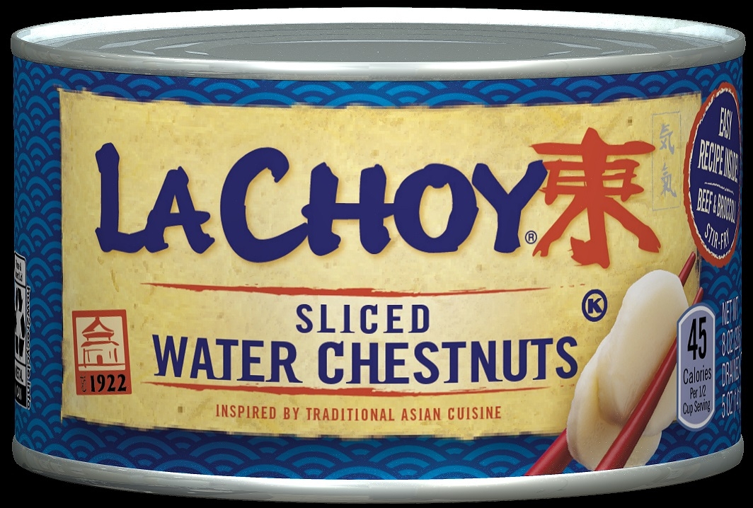 La Choy Sliced Water Chestnuts, 8 Ounce -- 12 per case