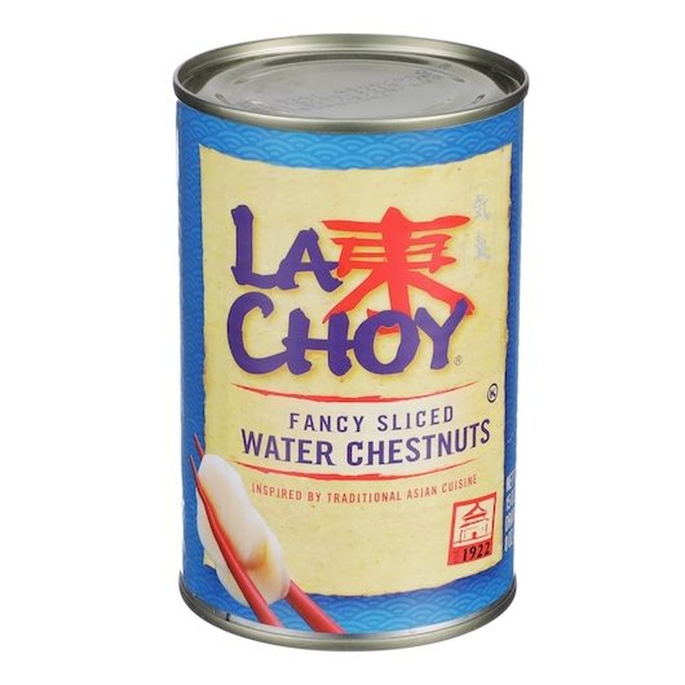 La Choy Fancy Sliced Water Chestnuts, 15 Ounce -- 12 per case