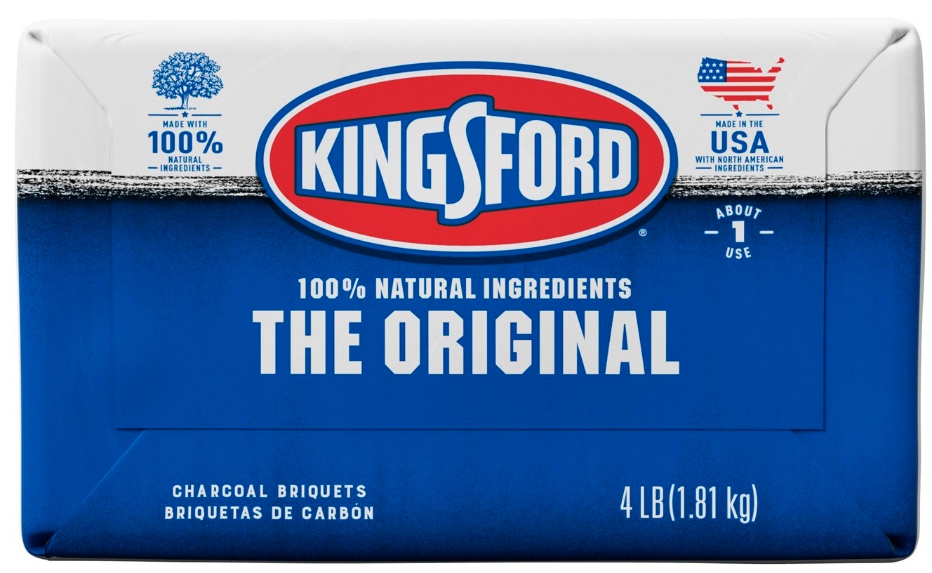 Kingsford Original Charcoal Briquettes, 4 Pound -- 6 per case.